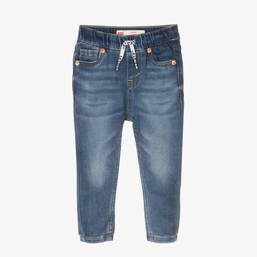 Levi's-Blue Skinny Pull-On Baby Jeans | Childrensalon