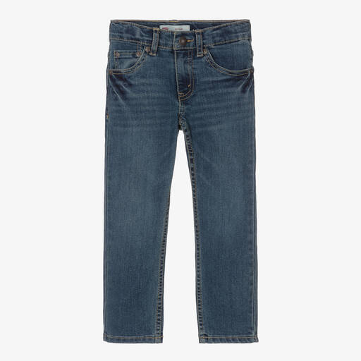 Levi's-Boys Blue 511 Slim Fit Denim Jeans | Childrensalon