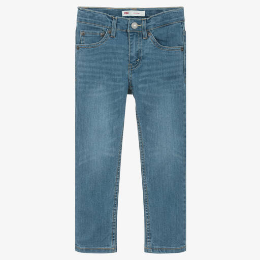 Levi's-Boys Blue 511 Slim Fit Denim Jeans | Childrensalon