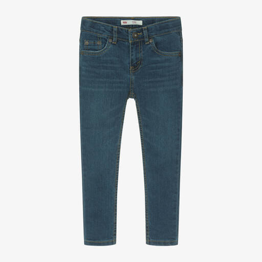 Levi's-Boys Blue Skinny Taper Denim Jeans | Childrensalon