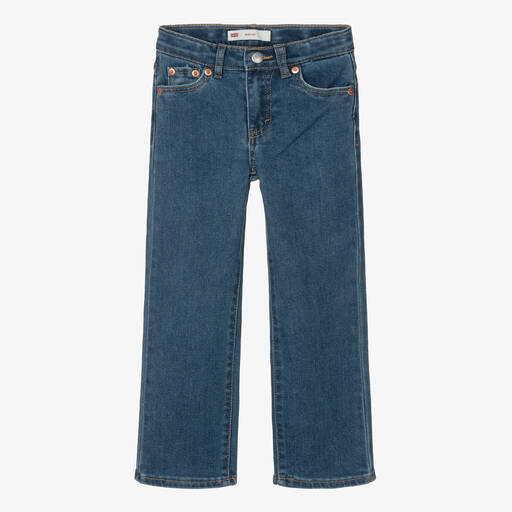 Levi's-Широкие синие джинсы для девочек | Childrensalon