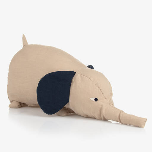 Liewood-Beige Elephant Soft Toy (51cm) | Childrensalon