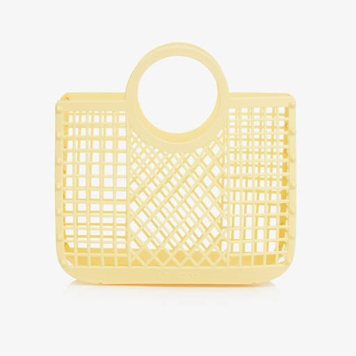 Liewood-Girls Yellow Basket Bag (23cm) | Childrensalon