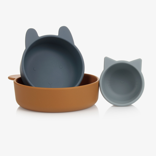 Liewood-Silicone Bowls (3 Pack) | Childrensalon