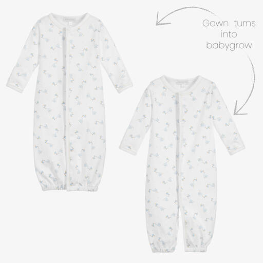 Magnolia Baby-Pima Cotton Converter Gown | Childrensalon