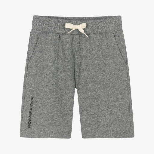 Mayoral-Boys Grey Jersey Shorts | Childrensalon