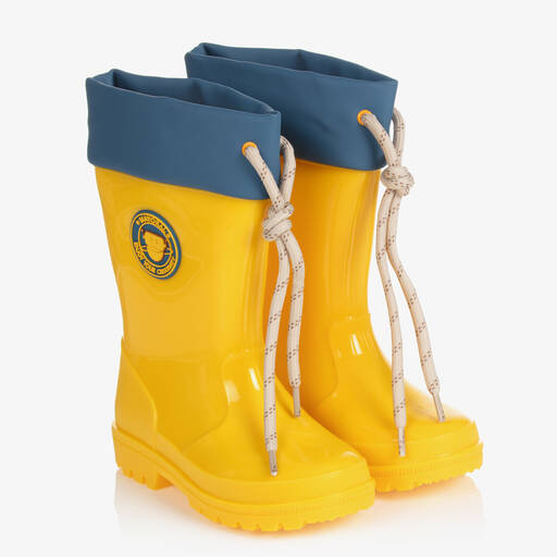 Mayoral-Girls Yellow Rain Boots | Childrensalon