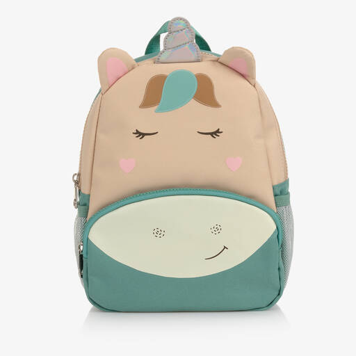Mayoral-Green Unicorn Backpack (26cm) | Childrensalon