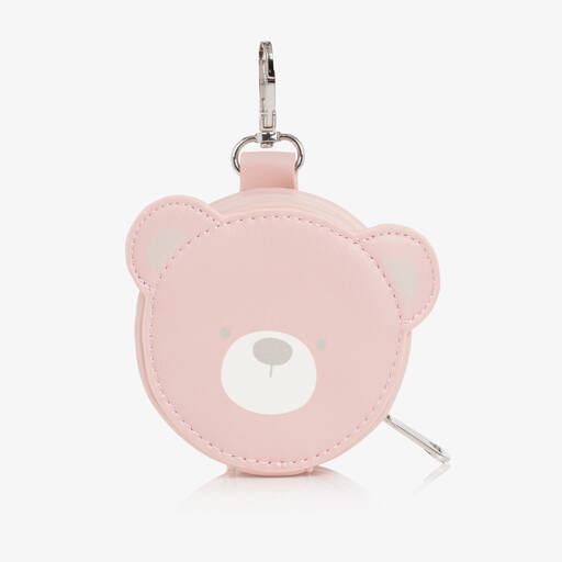 Mayoral-Pink Bear Dummy Bag (9cm) | Childrensalon