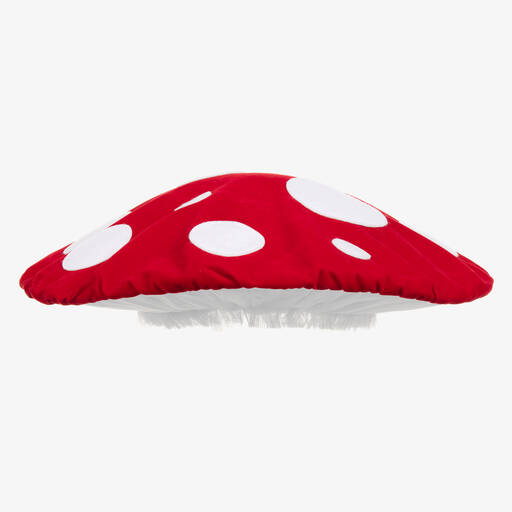 Meri Meri-Red Velvet Toadstool Hat Costume | Childrensalon