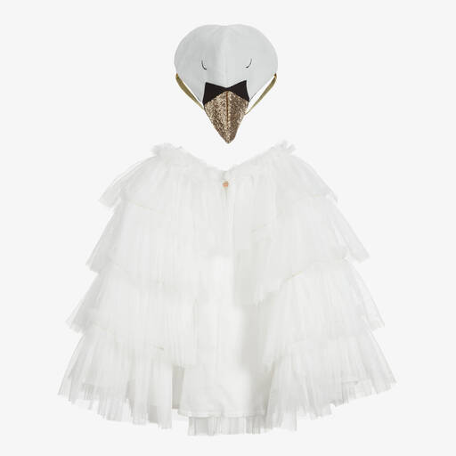 Meri Meri-White Swan Cape Costume | Childrensalon