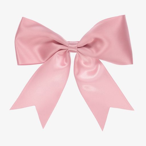 Milledeux-Pink Bow Hair Clip (12cm) | Childrensalon