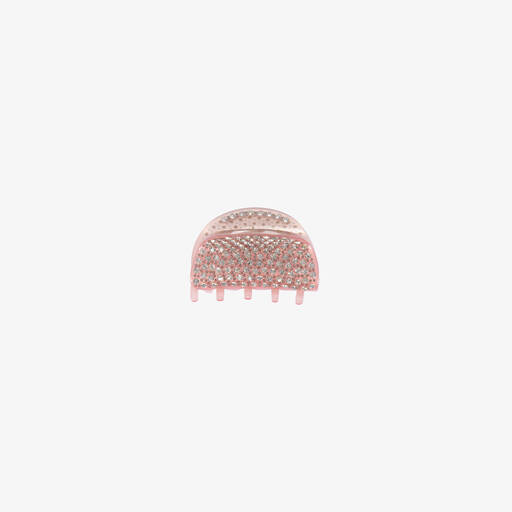 Milledeux-Pink Diamante Hairclip (5cm) | Childrensalon