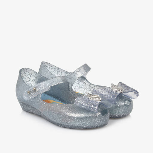 Mini Melissa-Girls Blue Disney Jelly Shoe | Childrensalon