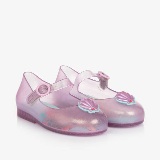 Mini Melissa-Girls Pink Disney Jelly Shoes | Childrensalon