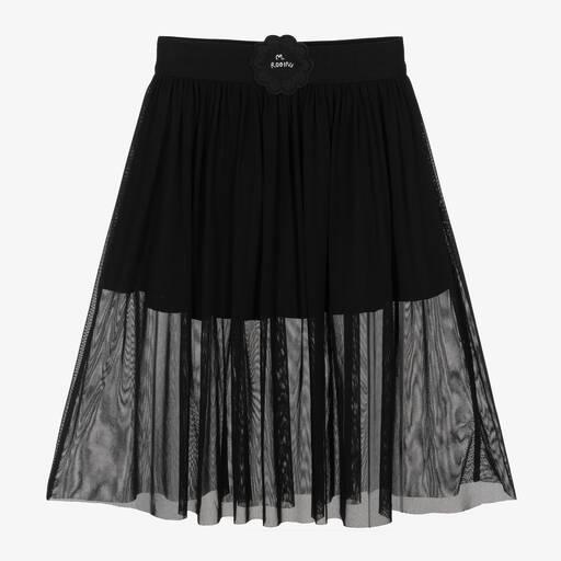 Mini Rodini-Girls Black Tulle Skirt | Childrensalon