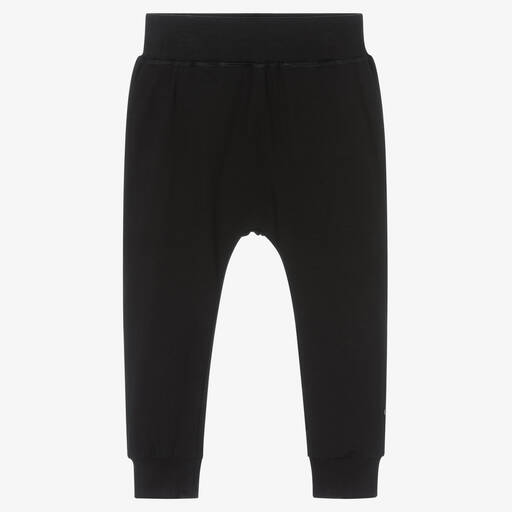 Molo-Pantalon noir en coton Garçon | Childrensalon