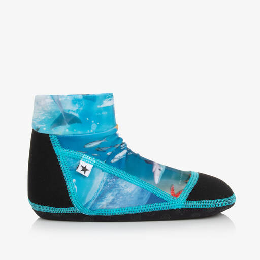 Molo-حذاء أكوا للشاطيء لون أزرق للأولاد | Childrensalon
