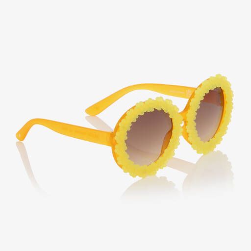 Molo-نظارات شمسية لون أصفر للبنات (UVA/UVB) | Childrensalon