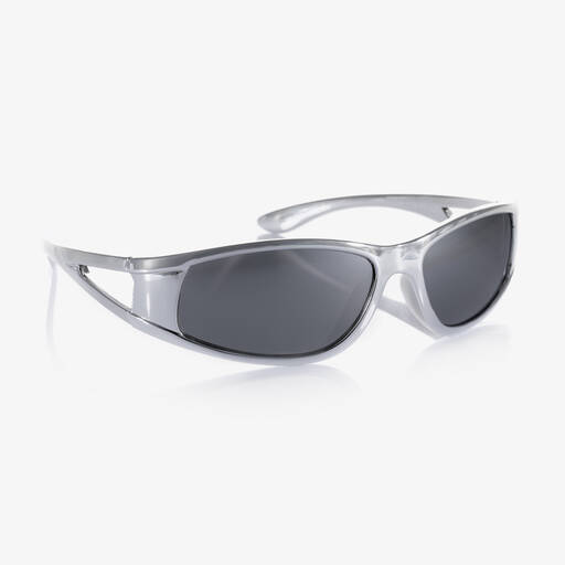 Molo-Silver Mirror Sunglasses (UVA/UVB) | Childrensalon