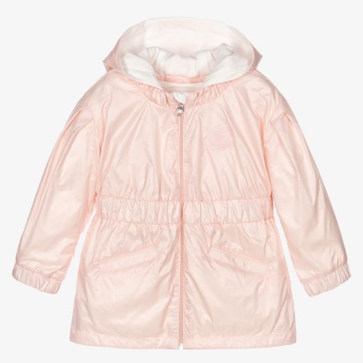 Moncler Enfant-Manteau à capuche rose Fille | Childrensalon