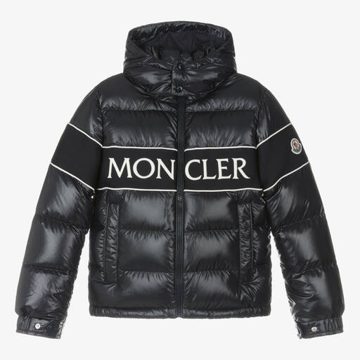 Moncler Enfant-Teen Blue Truyere Down Puffer Jacket | Childrensalon