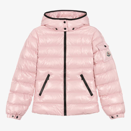 Moncler Enfant-Teen Girls Pink Bady Down Puffer Jacket | Childrensalon