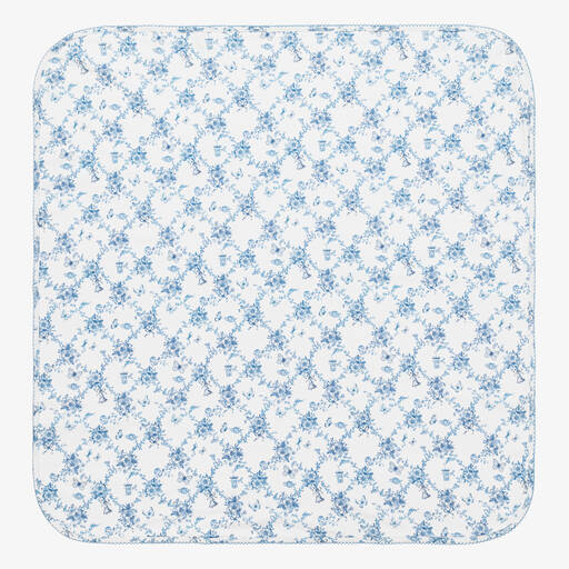My Little Pie-Бело-голубое одеяло из хлопка супима (81см) | Childrensalon