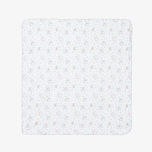 My Little Pie-Белое одеяло с кроликами (75см) | Childrensalon