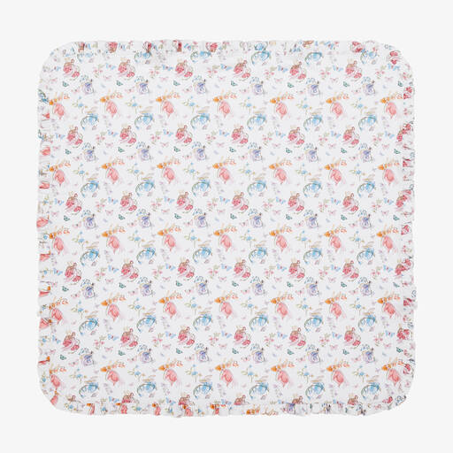 My Little Pie-White Supima Cotton Daphne Blanket (85cm) | Childrensalon