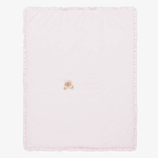 Nanán-Розовое утепленное одеяло (85см) | Childrensalon
