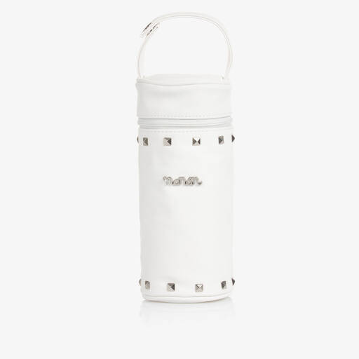 Nanán-حقيبة زجاجة رضاعة لون أبيض للأطفال (22 سم) | Childrensalon