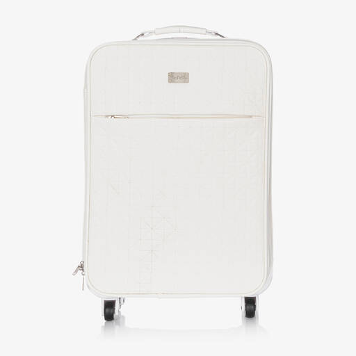 Nanán-Белый чемодан из искусственной кожи (51 см) | Childrensalon