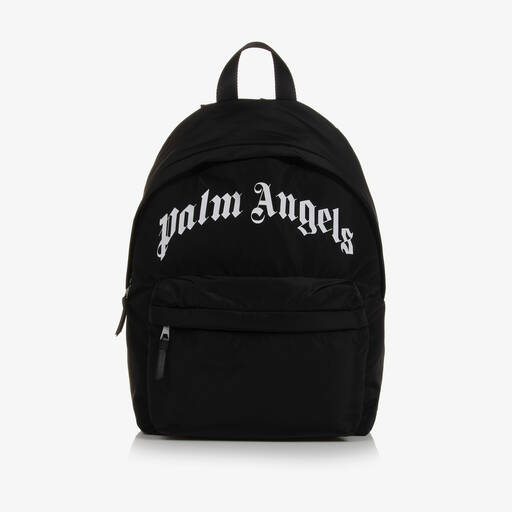 Palm Angels-Black Backpack (37cm) | Childrensalon