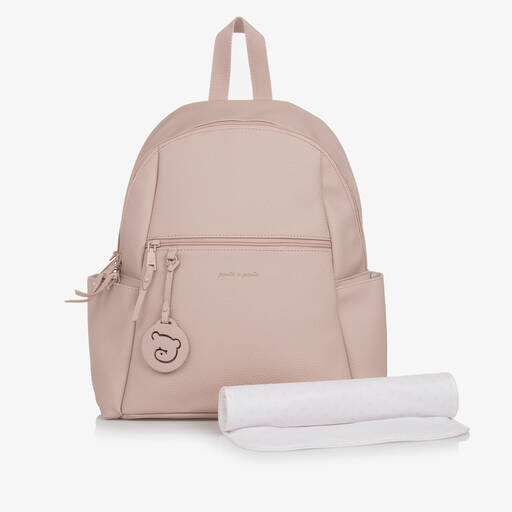 Pasito a Pasito-Pink Changing Backpack (40cm) | Childrensalon