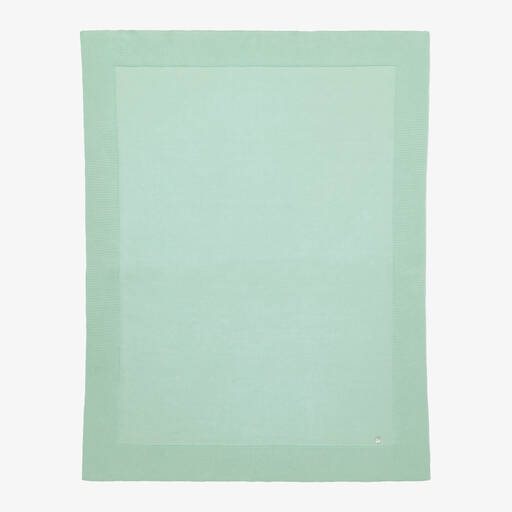 Paz Rodríguez-Sage Green Organic Cotton Blanket (98cm) | Childrensalon
