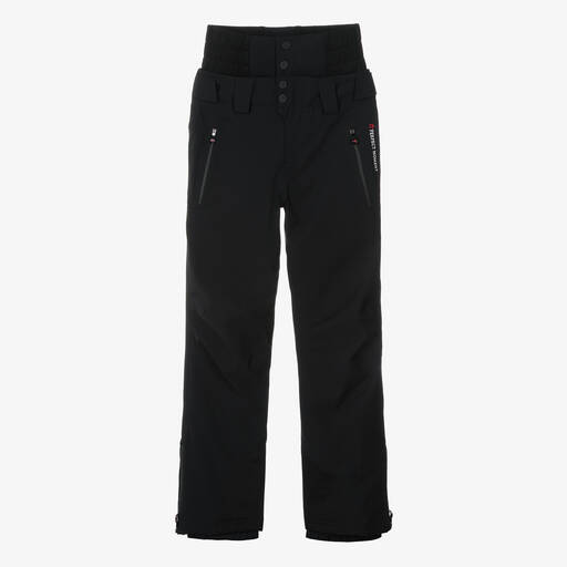 Perfect Moment-Teen Black High Waisted Ski Trousers | Childrensalon