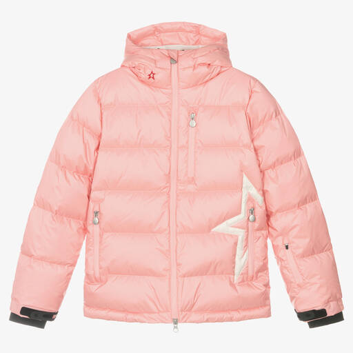 Perfect Moment-Teen Girls Pink Down Padded Ski Jacket | Childrensalon