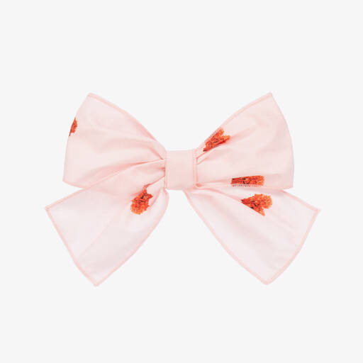 Phi Clothing-Girls Pink Love Heart Hair Clip (18cm) | Childrensalon