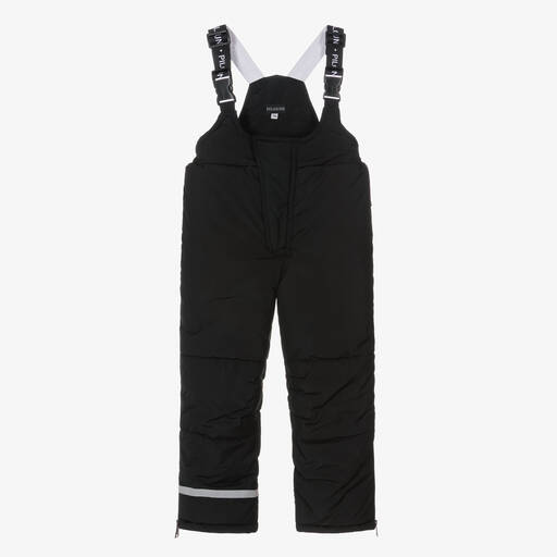 Pilguni-Black Waterproof Ski Trousers | Childrensalon