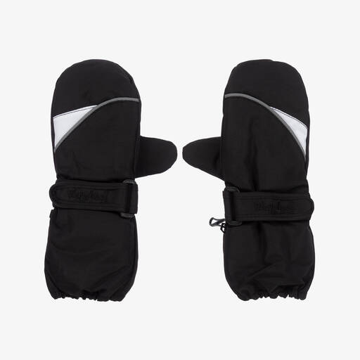 Playshoes-قفّازات متين للتزلج لون أسود | Childrensalon