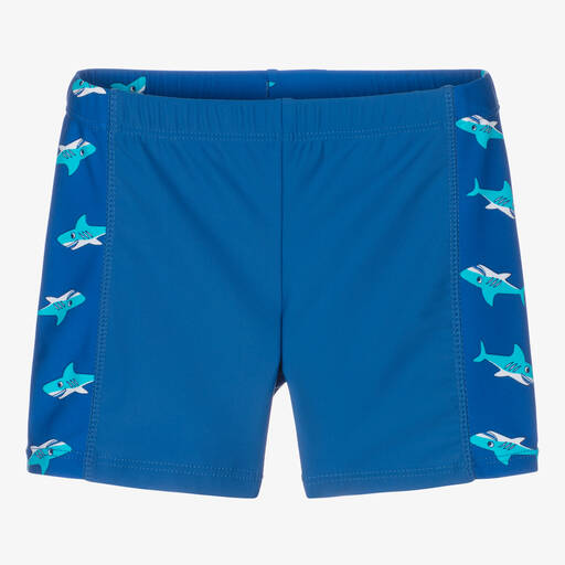 Playshoes-Boys Blue Swim Shorts (UPF 50+) | Childrensalon