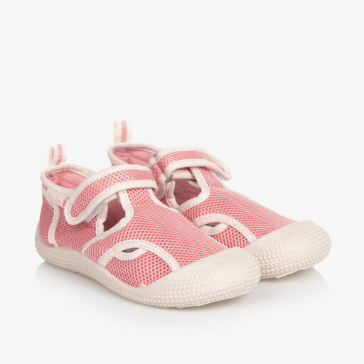 Playshoes-حذاء أكوا للشاطئ شبك لون زهري للبنات  | Childrensalon