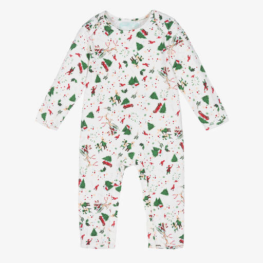 Powell Craft-Cotton Christmas Babygrow | Childrensalon