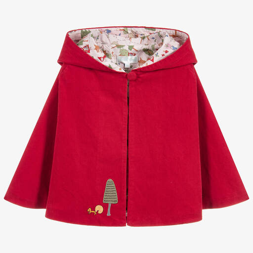 Powell Craft-Girls Red Riding Hood Cape  | Childrensalon