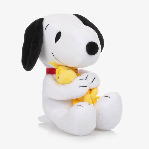 Rainbow Designs-White Snoopy & Woodstock Soft Toy (22cm) | Childrensalon