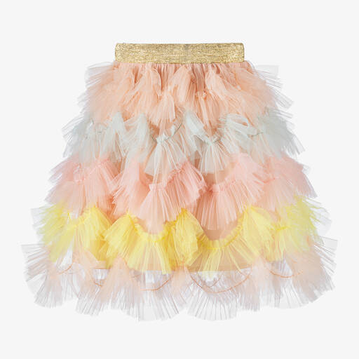 RaspberryPlum-Girls Pastel Pink Tulle Skirt | Childrensalon