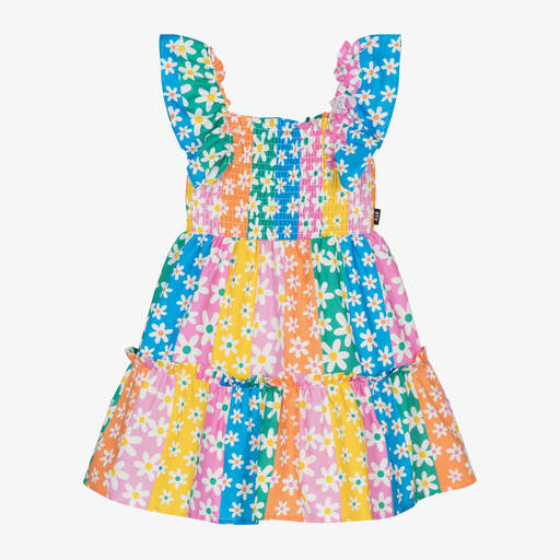 Rock Your Baby-Girls Multicoloured Cotton Floral Dress | Childrensalon