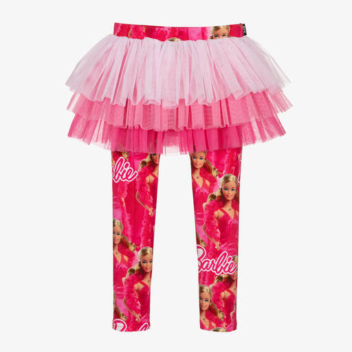 Rock Your Baby-Girls Pink Barbie Doll Tutu Leggings | Childrensalon