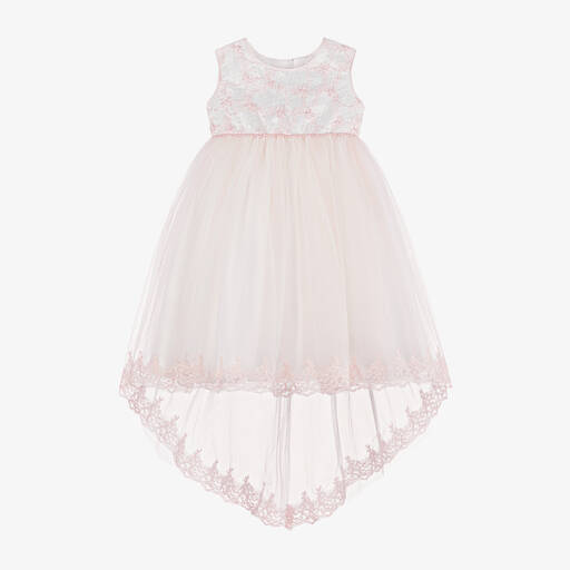 Sevva-Girls Pink Sparkle Tulle Dress | Childrensalon